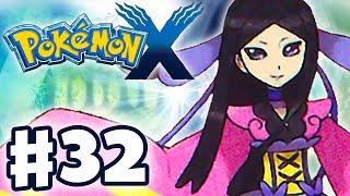 Pokemon X and Y - Gameplay Walkthrough Part 32 - Gym Leader Valerie Battle! (Nintendo 3DS)