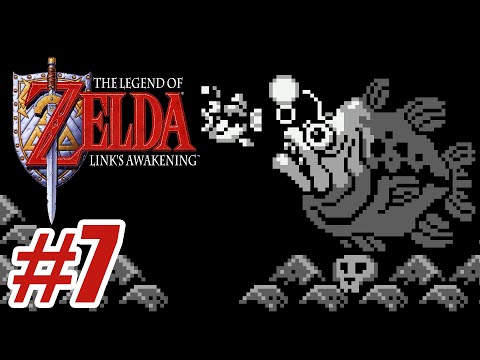 The Legend of Zelda: Link's Awakening (GB) Walkthrough Part 7 - Angler's Tunnel