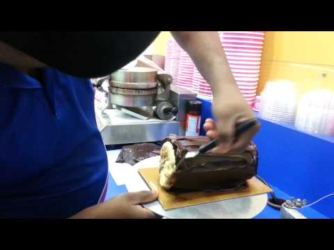 My ice cream roll cake