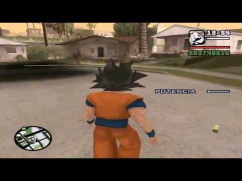 Cj descubre que es el hermano perdido de Goku LOQUENDO | Gta San andreas
