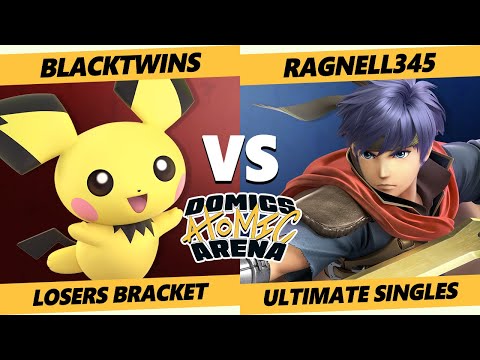 Domics Atomic Arena SSBU - EMG | Blacktwins13 (Pichu, Mario) Vs. Ragnell345 (Ike) Smash Ultimate