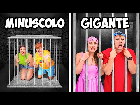 PICCOLA VS GIGANTE PRIGIONE - Sfida