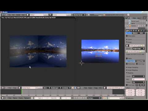 Blender 2.6: 3D Text  using BezierCurve and UV Mapping