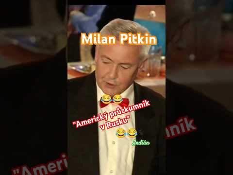 Milan Pitkin : Americký průzkumník v Rusku ???????????? #vtip #indianfanda #humor #shorts