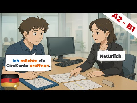 Deutsch Dialogen (A2-B1) | Hören & Sprechen | Tägliche Routine | Deutsch Lernen