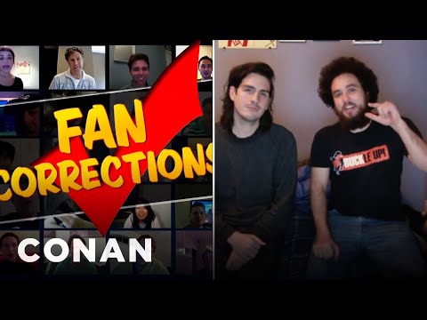 Fan Correction: There's No Such Thing As The Ol' Slipperoo! | CONAN on TBS