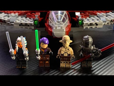 Lego Star Wars 75362 Ahsoka Tano’s T-6 Jedi Shuttle Set Review