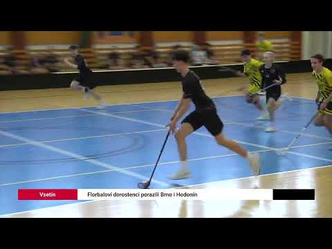 Vsetín: Florbaloví dorostenci porazili Brno i Hodonín