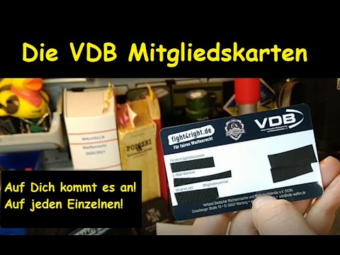 Die VDB Mitgliedskarten sind da @vdbverband #nextguneration