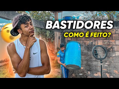 COMO É MEUS VÍDEOS POR TRÁS DAS CÂMERAS ? 🫣