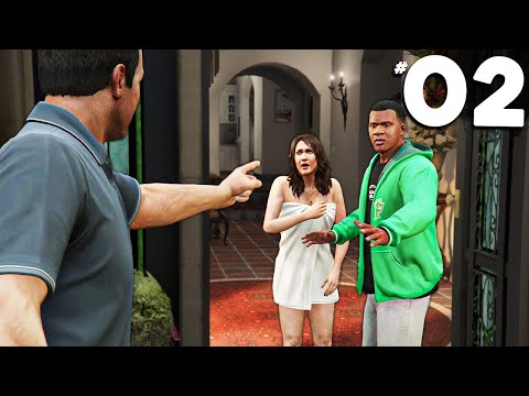 GTA 5 PS5 - Part 2 - SHE CHEATED WITH THE TENNIS COACH 😂