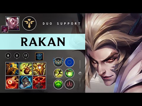 Rakan Support vs Leona - EUW Challenger Patch 26.01