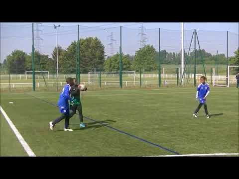 U10 Espérance Aulnaysienne vs Villiers le Bel, samedi le 19 mai 2018. Victoire 12-1 de l'Espérance