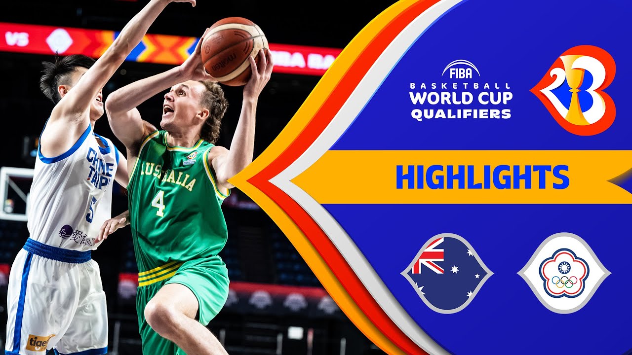 Australia (AUS) vs Chinese Taipei (TPE) 1st Round (GR1) FIBA