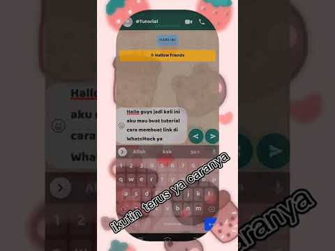 Tutorial cara membuat link di WhatsMock || WhatsMock fake chat || jangan lupa subscribe