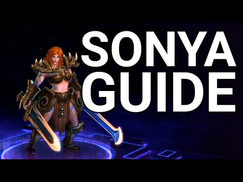 SONYA BUILD and MECHANIC GUIDE to RANK UP - Heroes of the Storm