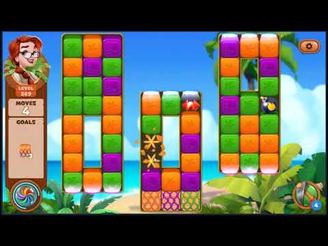Lost Island Blast Adventure Level 569 - NO BOOSTERS 🏝️ | SKILLGAMING ✔️