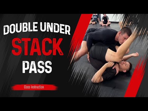 No Gi Double Under Stack Pass And Back Take | Primate Jiu Jitsu | Class Instruction