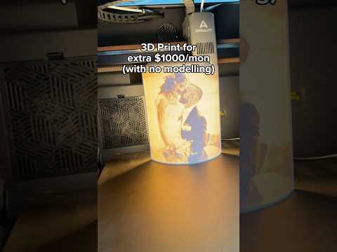 3D printing product idea, to make without designing
