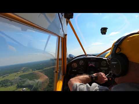 Legend Cub AL-3, Takeoff on grass