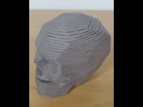 3D Printed Springo Skull