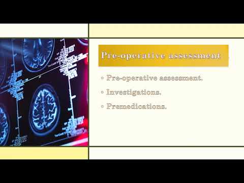 Anesthesia for craniotomy