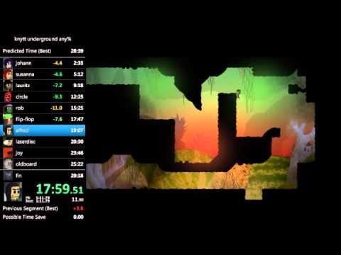 Knytt Underground speedrun in 28:49