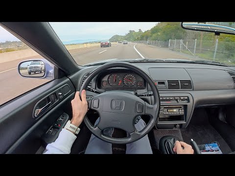1999 Honda Prelude Type SH - Driving The 5th Generation of the Japanese GT Icon (POV Binaural Audio)