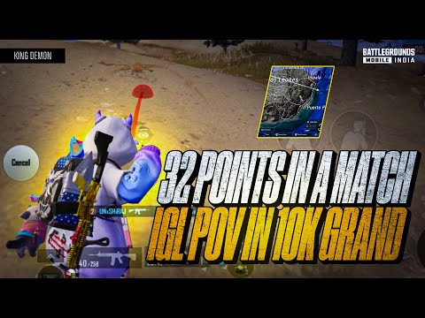READY FOR JAIPUR LAN💪🏻❤️! 17 FINISH IN 10k GRAND 🥵🚀 ! SOLO 5 KILL ! IGL POV - BGMI 🇮🇳