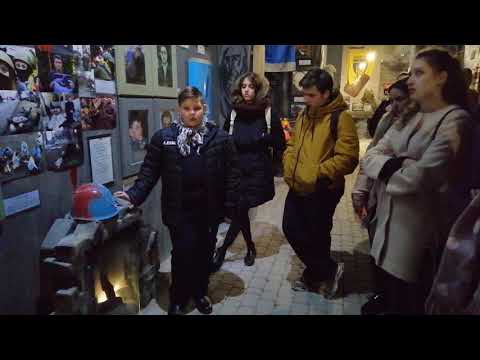 В Музеї Небесної Сотні п’ятикласник провів експериментальну екскурсію. ФОТО. ВІДЕО