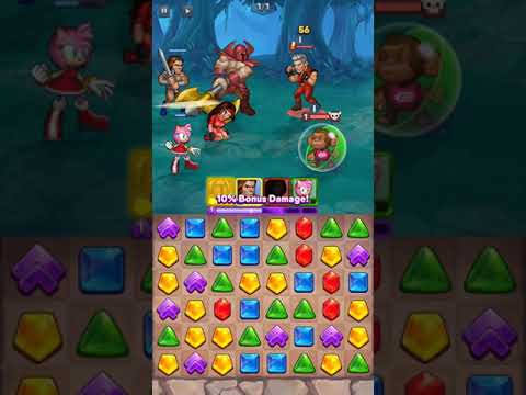 Sega Heroes stage 28 android ios gameplay