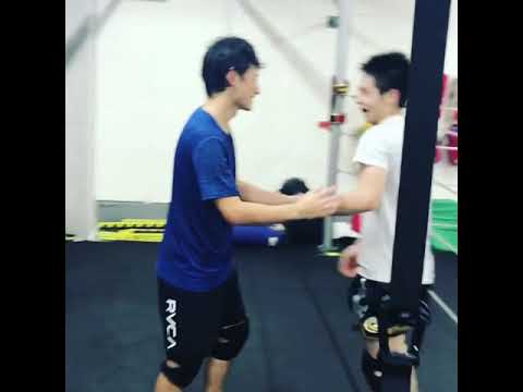 【スパーリング後の首相撲の崩し練習】宝塚キックボクシングジムN-FIELD http://n-field-gym.com/