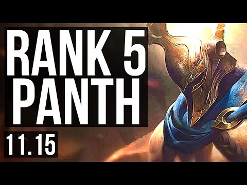 PANTHEON vs QIYANA (MID) | 12/1/7, Rank 5 Panth, Legendary | EUW Challenger | v11.15