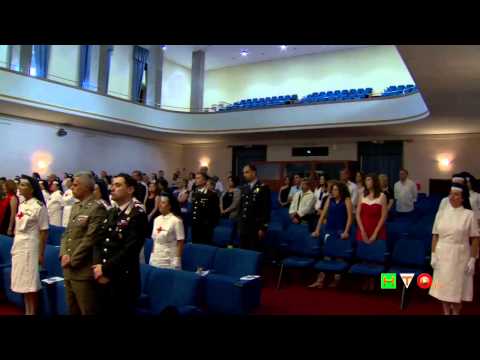 C.R.I. - Cerimonia della consegna della Lampada alle neo Infermiere Volontarie - www.HTO.tv