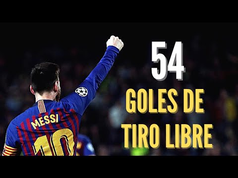 Lionel Messi🐐● 54 Goles de Tiro Libre con Relatos ● HD