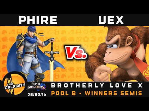 BLX | Phire (Ike) vs CT Vex Kasrani (DK) - Pool B Winners Semi Finals - Sm4sh Singles