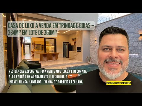 CASA DE LUXO A VENDA EM TRINDADE, GOIÁS