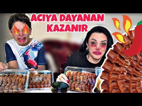 HOT EATING CHALLENGE WITH EFE!? WHOEVER EATS THE MOST HOT WINS.