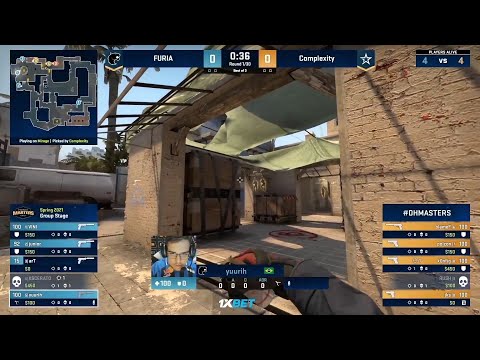 DESTRYOED!!  FURIA vs Complexity   CSGO DreamHack Masters   HIGHLIGHTS !!!