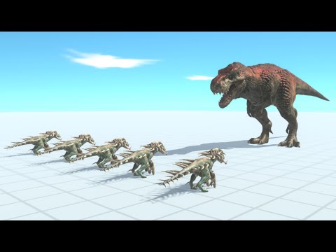 Mutant Raptor vs Every Units - Animal Revolt Battle Simulator