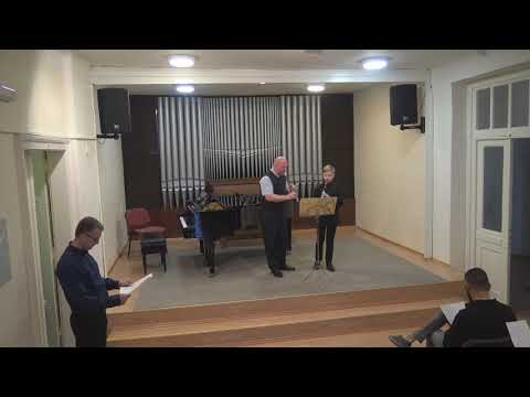 Duo Koneční klarinet - Třídní předehrávky Pavlina Panayotova 2019