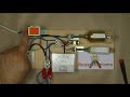 CABLE DE TEST CON BOMBILLAS PARA CONDENSADORES CAPACITORES MONTAJE FINAL