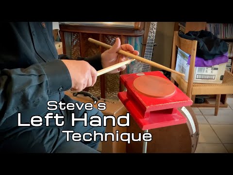 Quick demonstration on my left hand technique - Steve