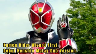 Download lagu KAMEN RIDER WIZARD FIRST DEBUT • HENSHIN MALAY DUB VERSION 仮面ライダーウィザード 初代変身 mp3