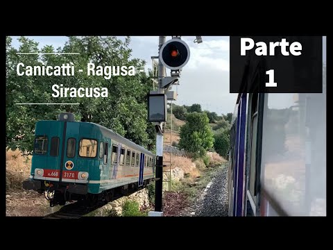 IL “FAR WEST SICILIANO”: LA SPETTACOLARE FERROVIA CANICATTI' - RAGUSA - SIRACUSA (Parte 1/2)
