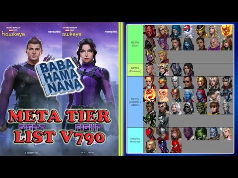 MFF - META TIER LIST V790 + CTPs - Marvel Future Fight