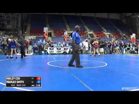 121 Quarterfinal - Marlee Smith (New Jersey) vs. Hailey Cox (Utah)