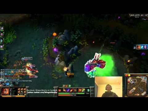 Wingsofdeaths Tiamat Pentakill on Shyvana