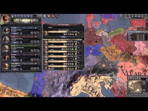 Let's Play Crusader Kings 2 - Part 1 - Charlemagne