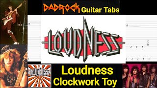 Clockwork Toy - Loudness - Guitar + Bass TABS Lesson